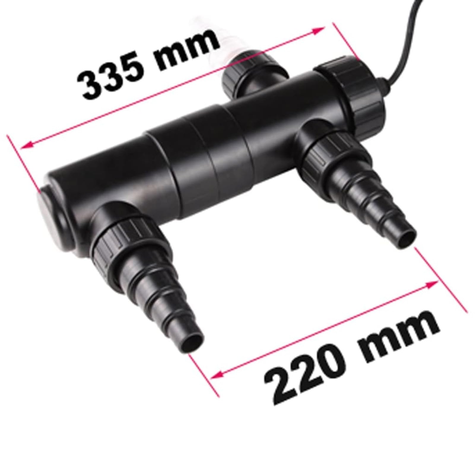 Mobili Dispositivo Chiarificazione Lampada UVC 11W 10000 L, Mobili per Casa Interno Esterno Soggiorno Camera da Letto Decorazione da Mobili Camera