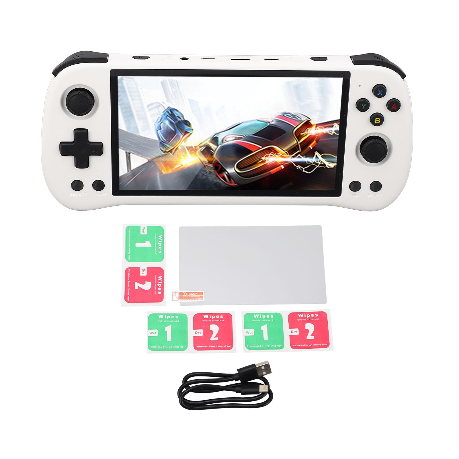 Videospielkonsole 5,5 -Zoll -IPS Bildschirmunterstützung Mehr 30 Emulatoren Hochleistungsprozessor für AbsScreen Größe:, Zoll (16g und 256g)