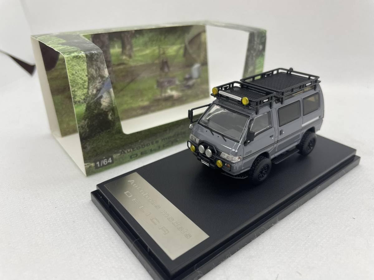 ミニカー Autobots models DELICA 1/64 Amazon | Autobots models 1/64 三菱 デリカ MITUBISHI Delica