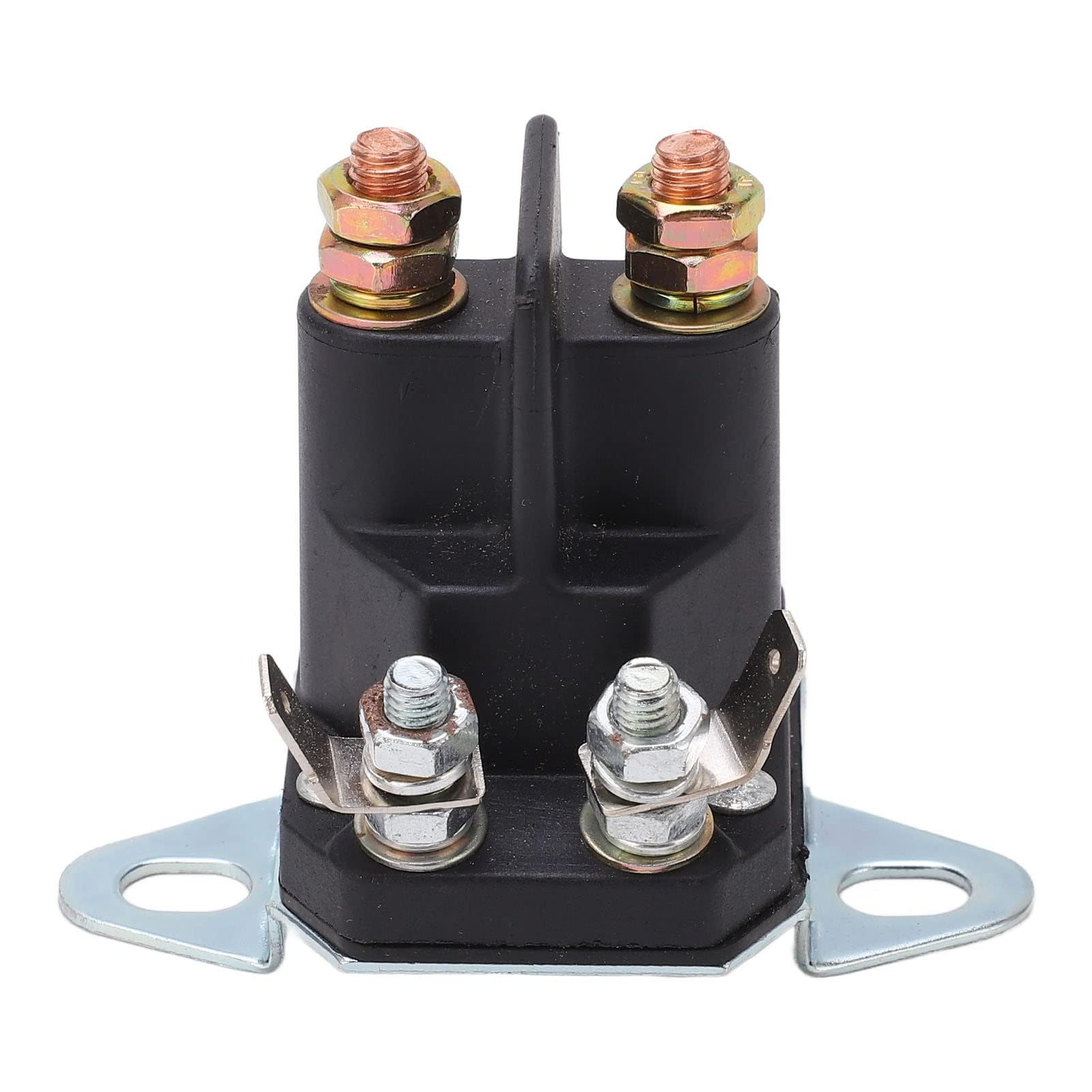 Walfront Relais de Démarreur 12V, 48W, 1A, Normalement Ouvert, Montage en Surface, Pièces de Rechange pour Tondeuse à Gazon, VTT, Véhicules Utilitaires, Motoneiges, Tracteurs