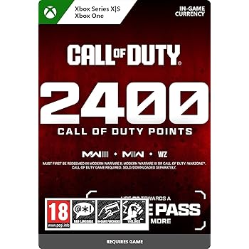 Call of Duty Points 2400 Download Code