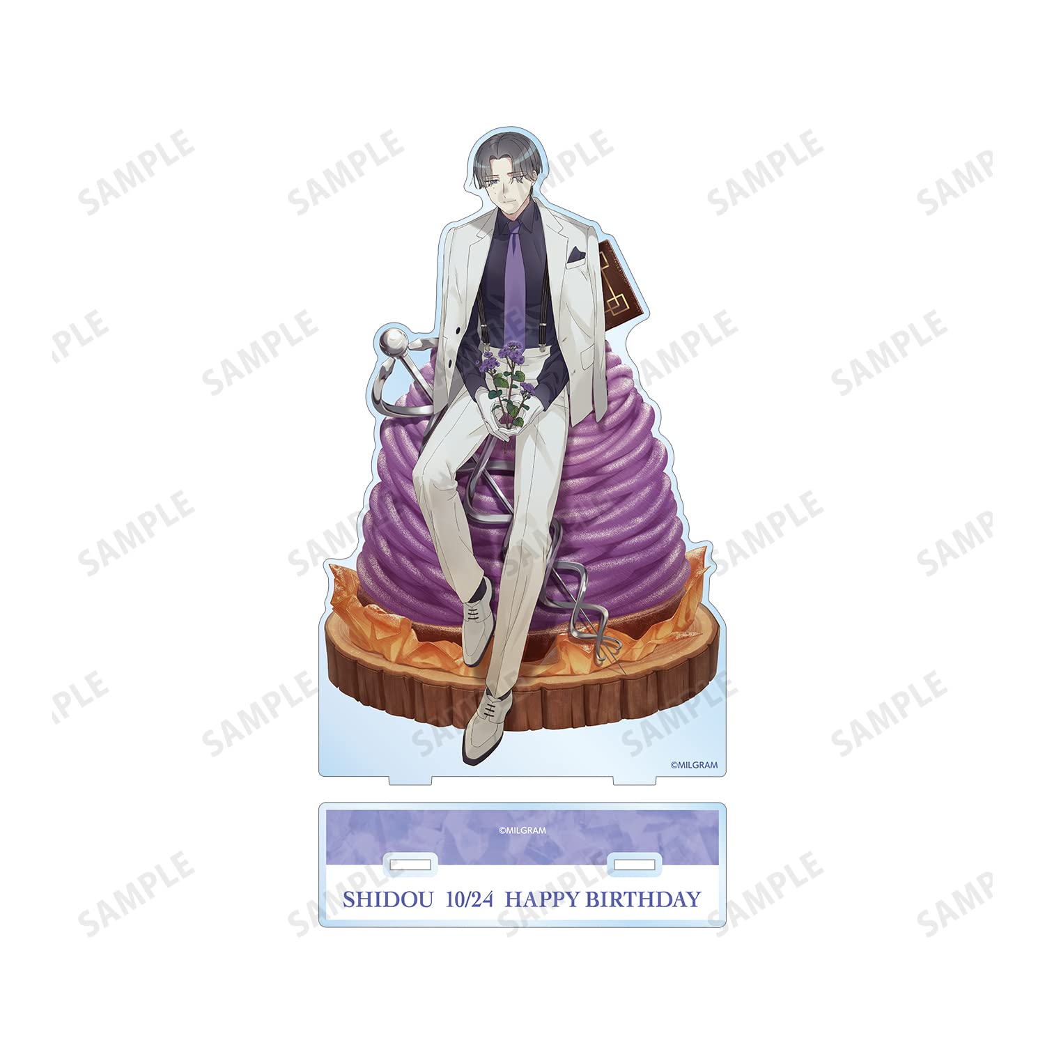 MILGRAM ミルグラム バースデーver BIGアクリルスタンド シドウ Amazon.co.jp: MILGRAM ミルグラム 描き下ろしイラスト シドウ