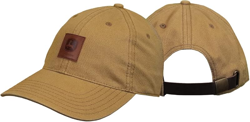 Logo Stone Washed Logo Mens Cap-Carhartt Brown-Os