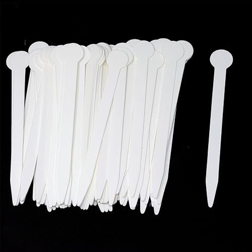 Honbay Tiras de prueba de perfume desechables de punta redonda, aceites esenciales, tiras de prueba de papel, tiras de prueba de olor, tiras de