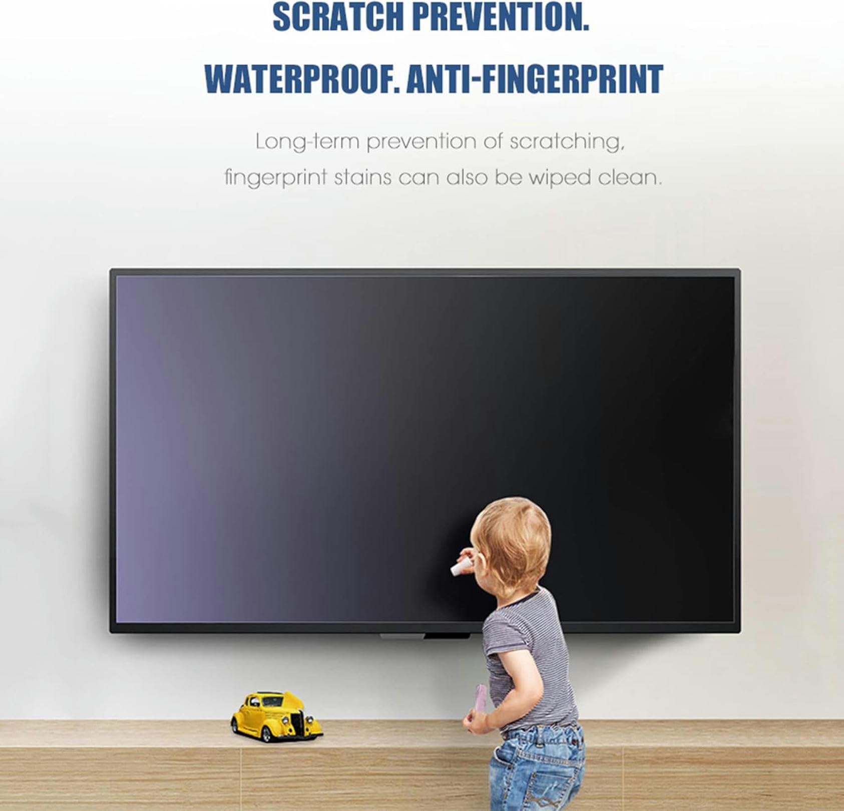 Panel Protector De Pantalla Antiluz Azul Para Televisores De 32 A 75 Pulgadas. Antirreflejo/Antirradiación. Alivia La Fatiga Visual Por El Uso Del Ordenador. Tamaños Disponibles: 75 Pulgadas (1645 X