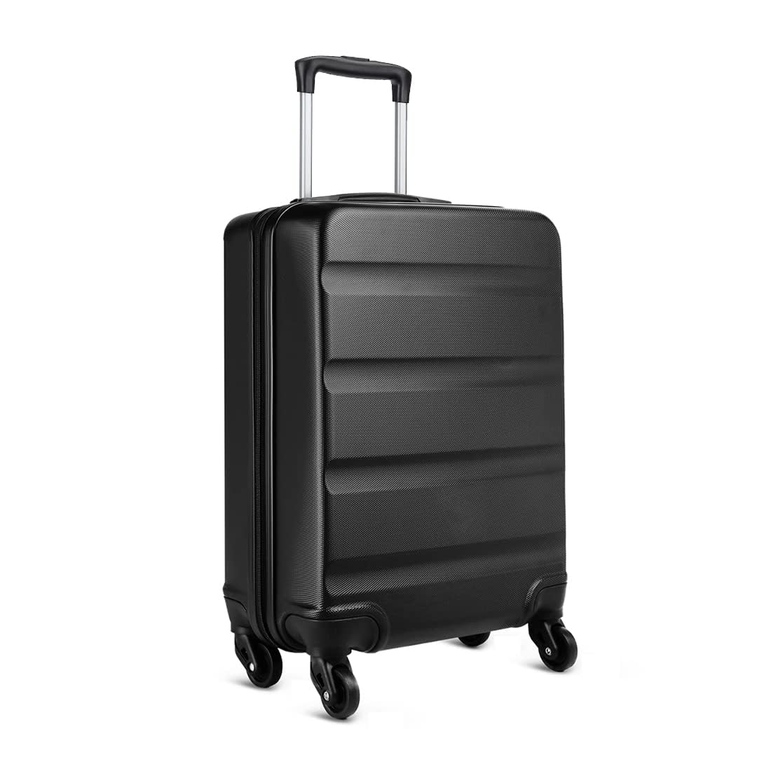 KONO Handgepäck Koffer Leicht Reisekoffer mit Rollen und TSA Schloss, Klein Koffer Trolley Handgepäck Flugzeug 55x38x20cm