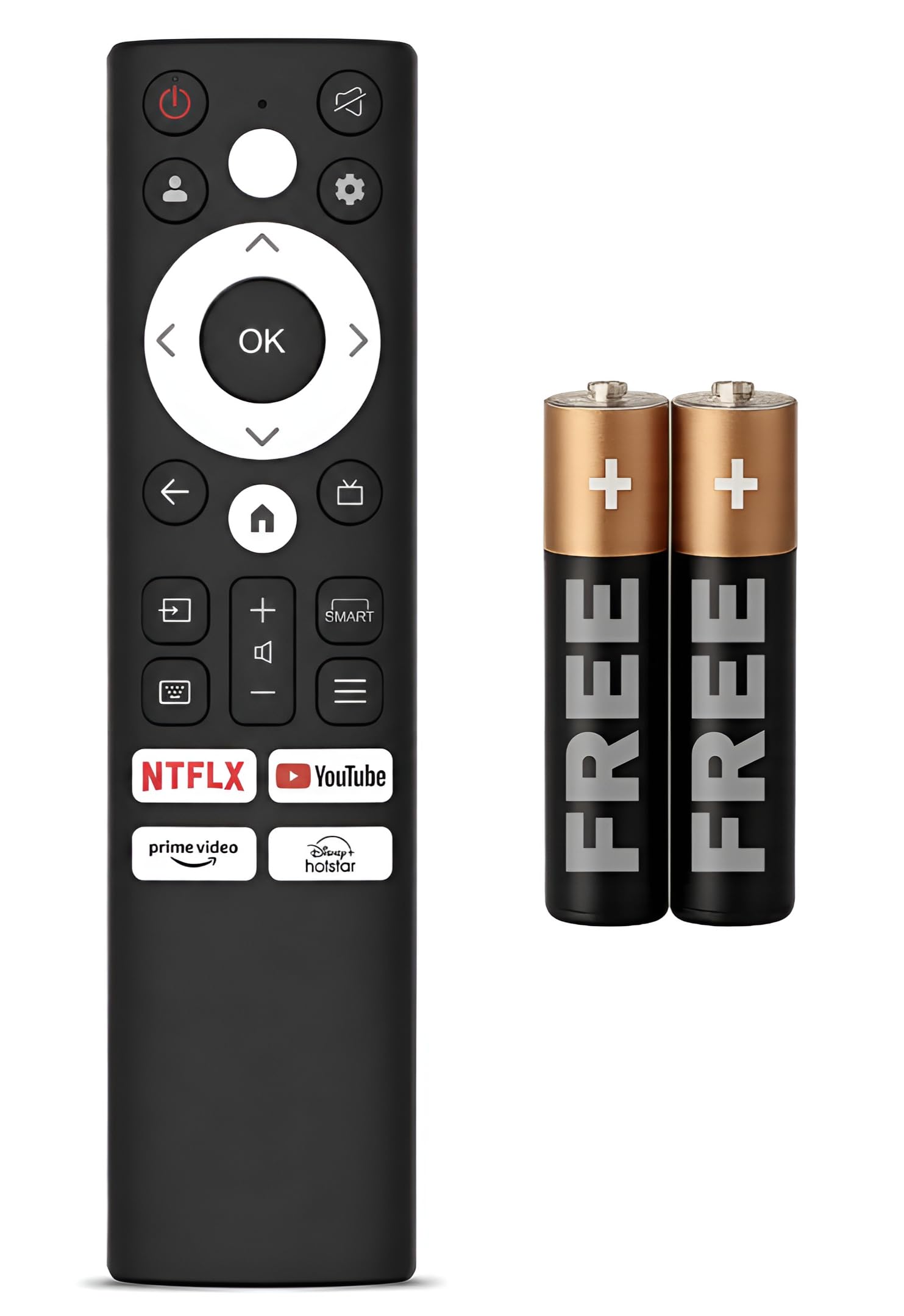 k2 remote for acer smart tv – compatible replacement for i & h series android led tvs (non-voice, 32-75 inch, 2k/4k uhd/fhd)