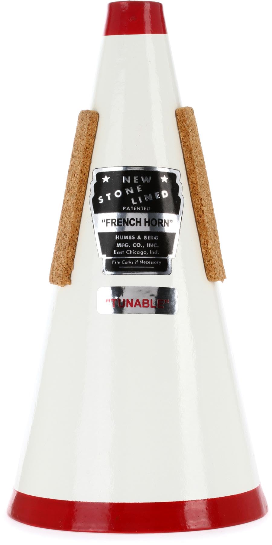 Humes & Berg Stonelined Straight Non-Transposing Tunable French Horn Mute (134)