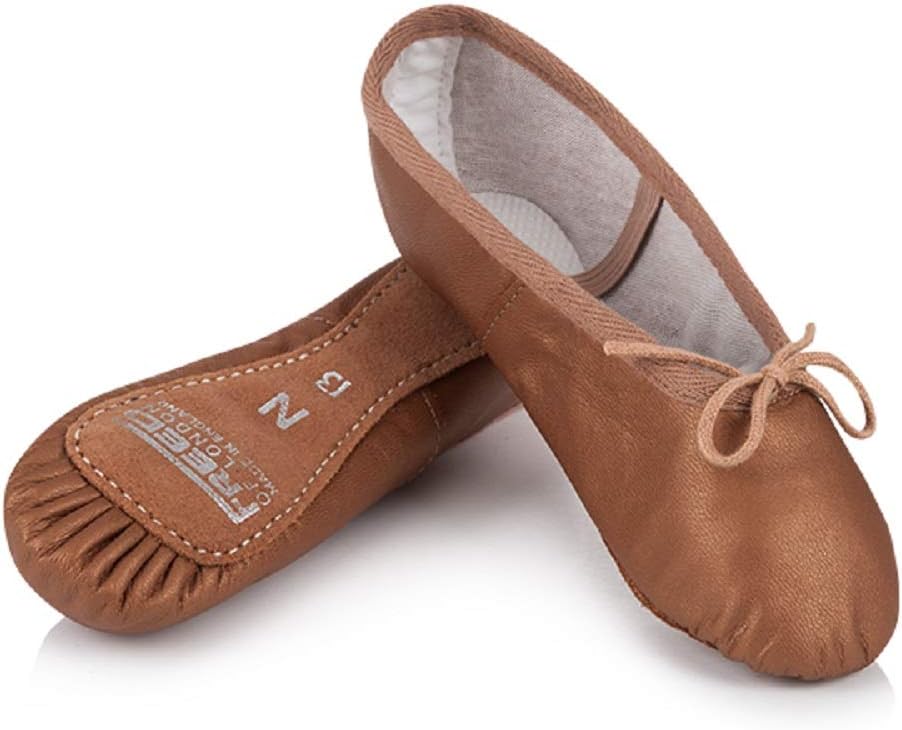 Freed of London Girl's Aspire Dance Shoe, Bronze