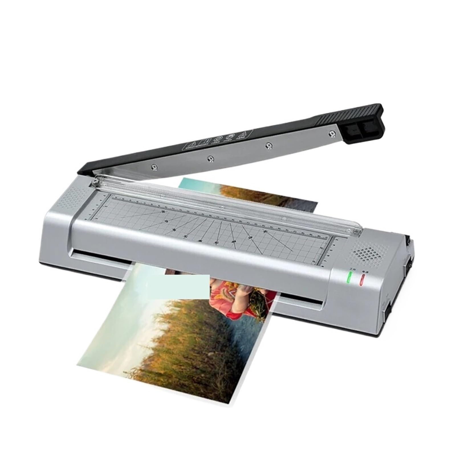 Laminator, A4 Laminator na gorąco termiczny, laminator do folii, biuro domowe zimno i S420H
