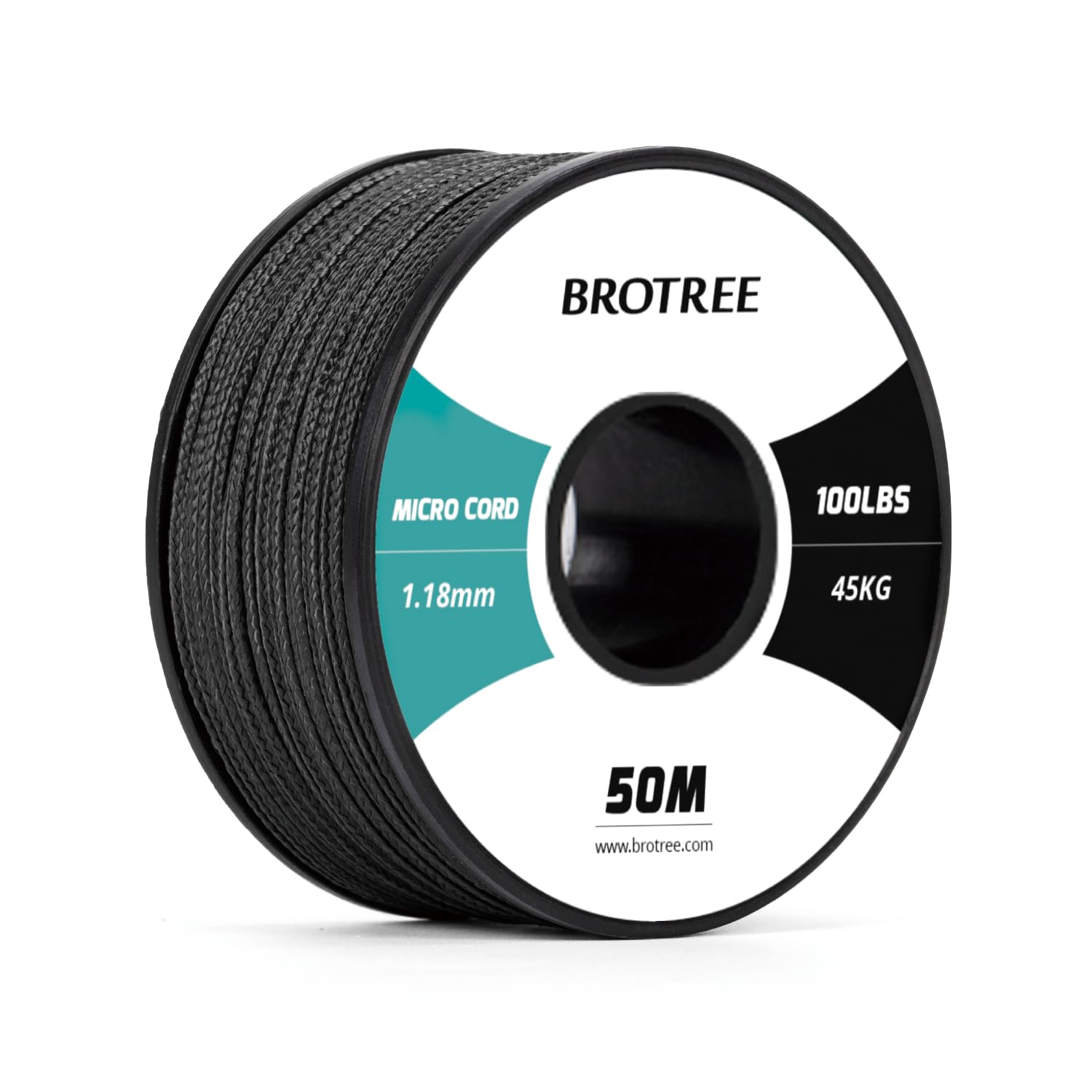 Brotree Paracord 2mm 30M Nylon Seil - 45kg Bruchlast Für Outdoor & DIY