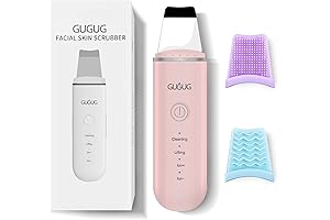 NuLife Beauty Ultrasonic Skin Scrubber and Spatula - Face Cleansing Reimagined