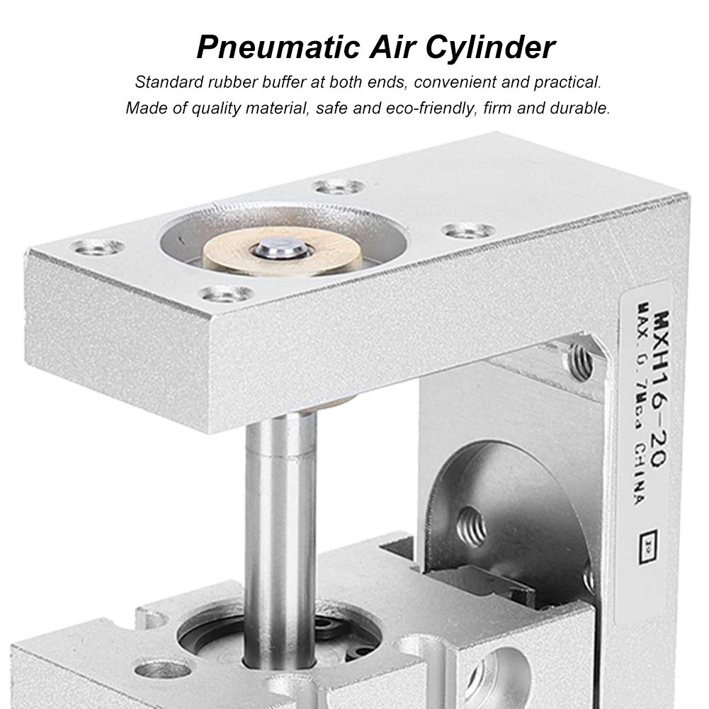 Cilindro Pneumatico A Doppio Effetto MXH16-60 Per Guide Lineari - Cilindro Per Movimento Precisione - Foto 10