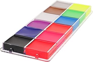 CIMAXIC 1 Caixa De Tinta Facial Top Coat Pigmento De Maquiagem Tinta A Óleo Facial Pigmento Cosplay Tinta Corporal Para Adultos Tinta Corporal Facial Pigmento Facial Cosméticos