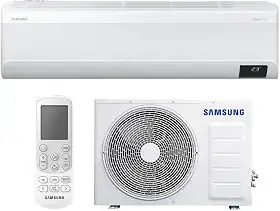 Ar Condicionado Split Inverter Samsung WindFree Connect Sem Vento 22000 BTU/h Quente e Frio AR24BSEAAWKNAZ - 220 Volts