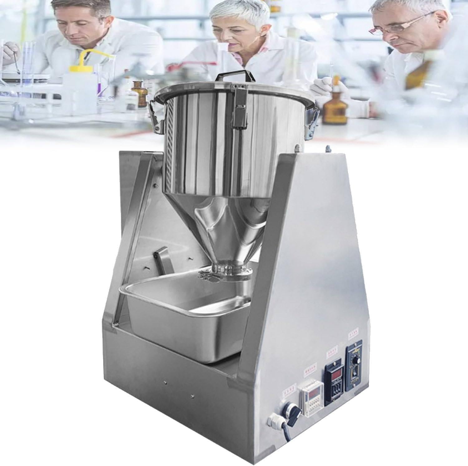 Equipo Pequeño De Mezcla De Polvo Seco De Laboratorio De 5/10/20/40 L, Mezclador De Partículas Y Polvo, Mezclador Granular, Mezclador Industrial para Materiales En Polvo Y Granulados 5L