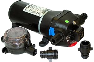 Flojet BW5000 4325 Series Heavy Duty Automatic Deck Washdown Pump For Boats...