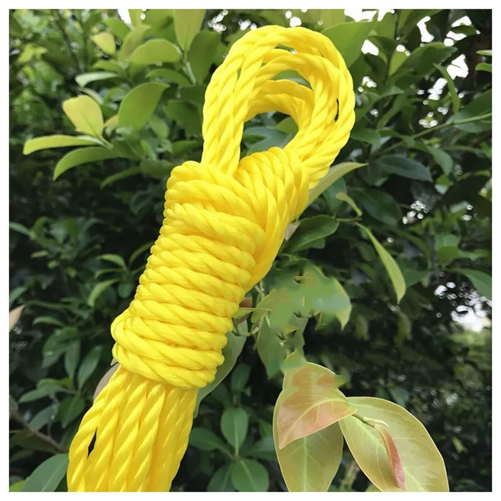 Tejido De Alta Resistencia Cuerda De Plástico De Polietileno Cuerda Náutica De Alta Resistencia para Náutica Camping Y Decoración Resistente Al Sol Y Al Desgaste