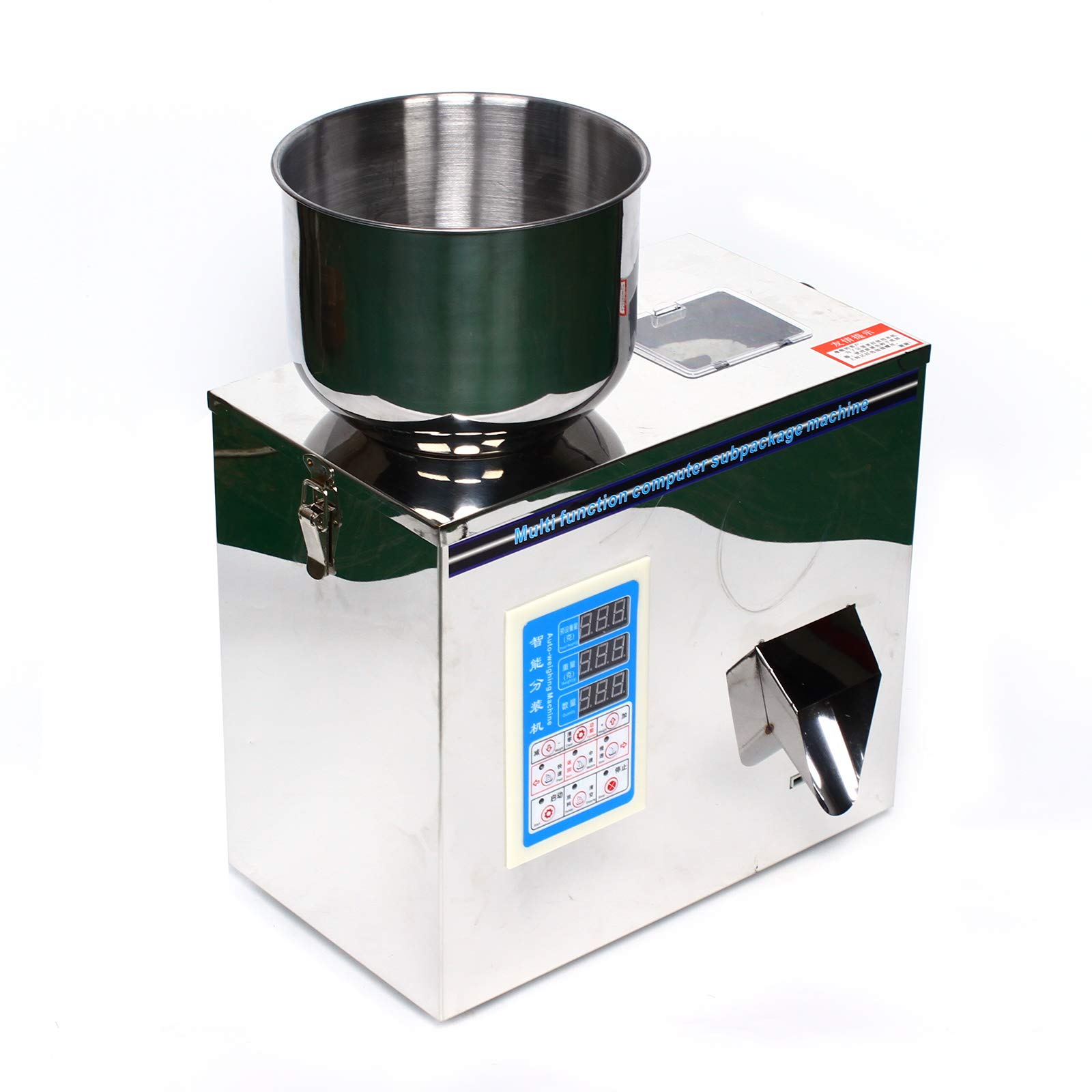Machine de remplissage pneumatique automatique de 1 à 50 g, 180 W, 220 V, 50 Hz, pour thé, granulés, riz médical, produits secs