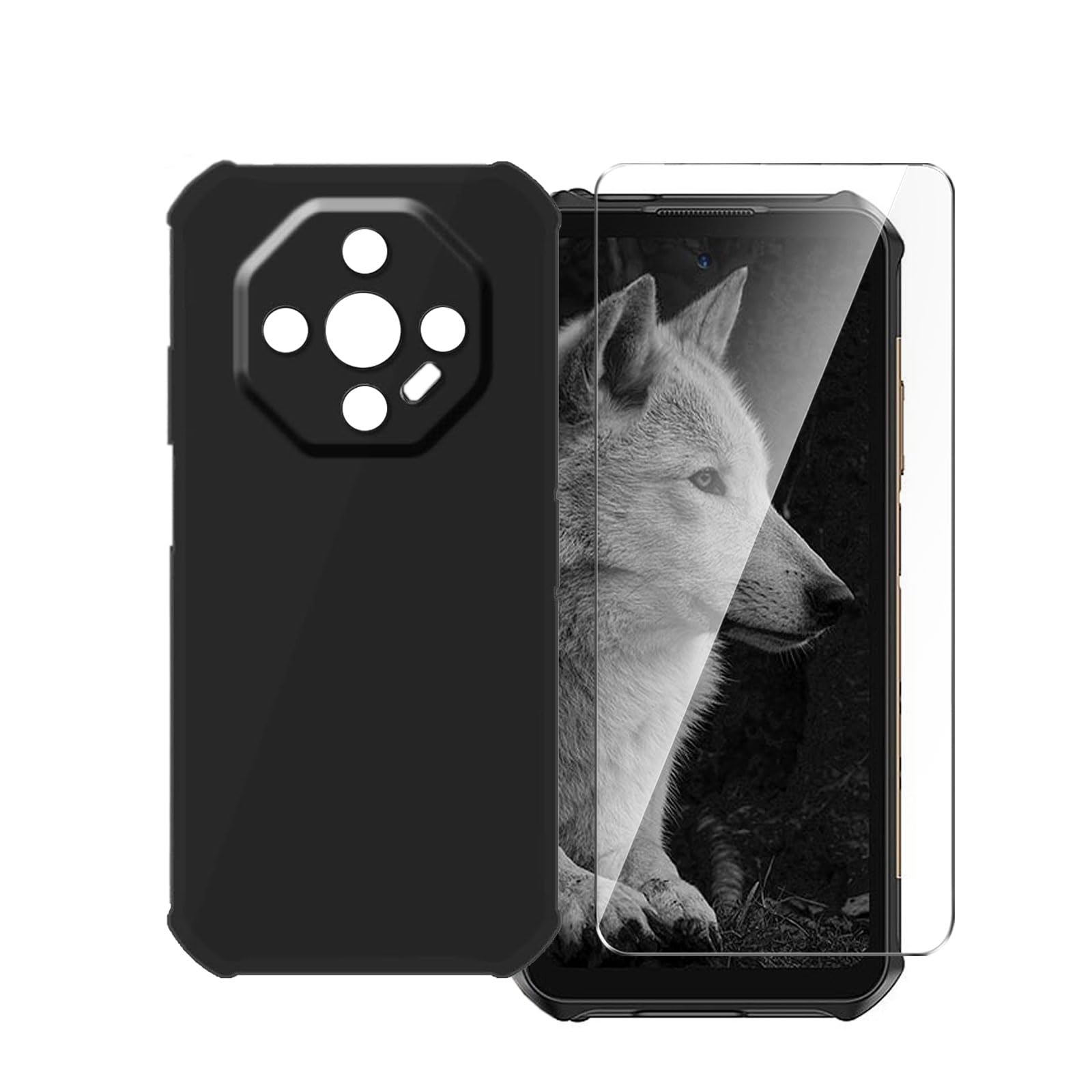 Wanglaism Hülle für ZTE Blade V70 Max, mit 1 Packung Display