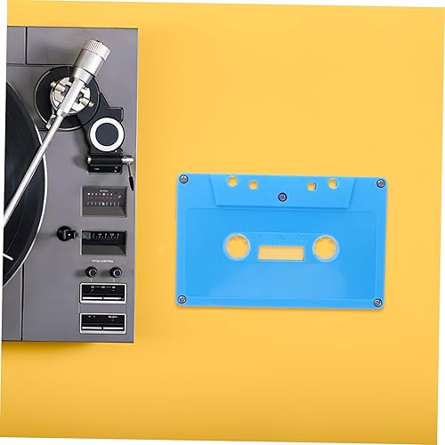 Miniatura 6 de Decoración de música retro, 2 unidades, caja de cinta de casete en blanco para decoración de sala de música, suministros de fiesta de cinta