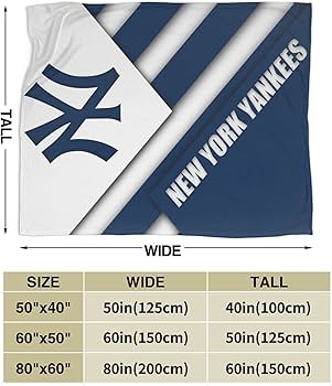 Amazon｜ニューヨーク?ヤンキース 多機能人気ブランケット 毛布 超