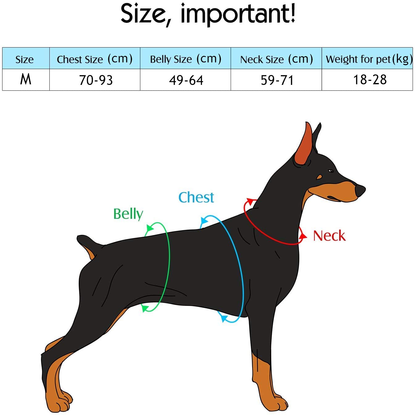 Sacoche de Selle Sac à Dos pour Chien Moyens & Grands, Harnasi Veste Gilet Imperméable Réglable Grande pour Voyage Entraînement Harnais Réfléchissant avec Poignée (Orange, M (Chien 18kg - 28kg))