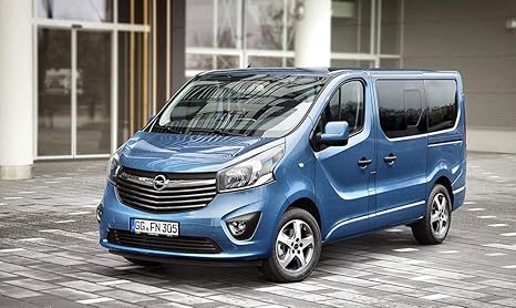 Amazon Com Opel Vivaro Tourer Biturbo 2016 Car Print On 10 Mil Archival Satin Paper Blue Front Side Static View 24 X36 Posters Prints