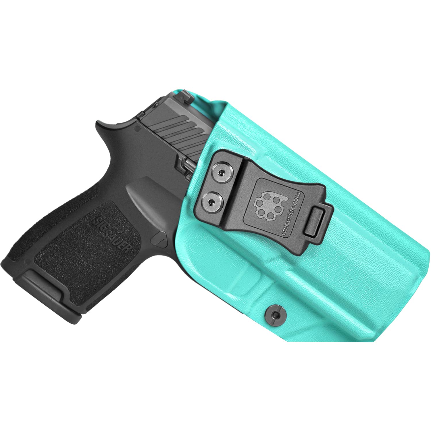 Amberide Sig Sauer P320 Holster, IWB/OWB Kydex Concealed Carry Holster for P320 M18, Compact & Carry 9mm/.40 Pistols, Adjustable Cant, Posi-Click Retention, Made in USA