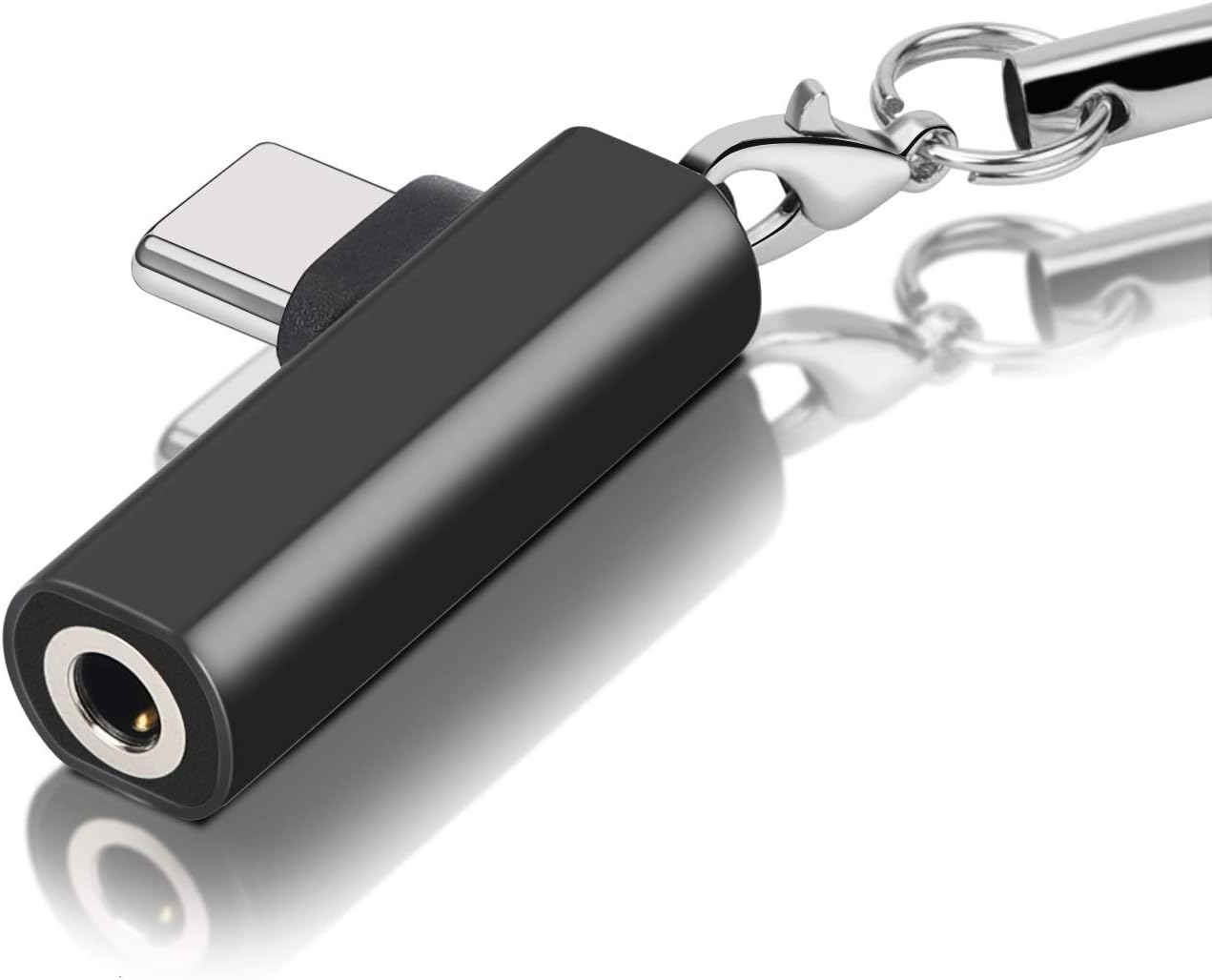 LecLooc USB C to 3.5mm Headphone Adapter Compatible with Galaxy Note 10/10+/S20/20+/20 Ultra/Note 20 Ultra, Google Pixel 4 4XL 3 3XL 2 2XL,OnePlus 7T 7T Pro 6T 7 7 Pro 8 Pro, Moto, Essential