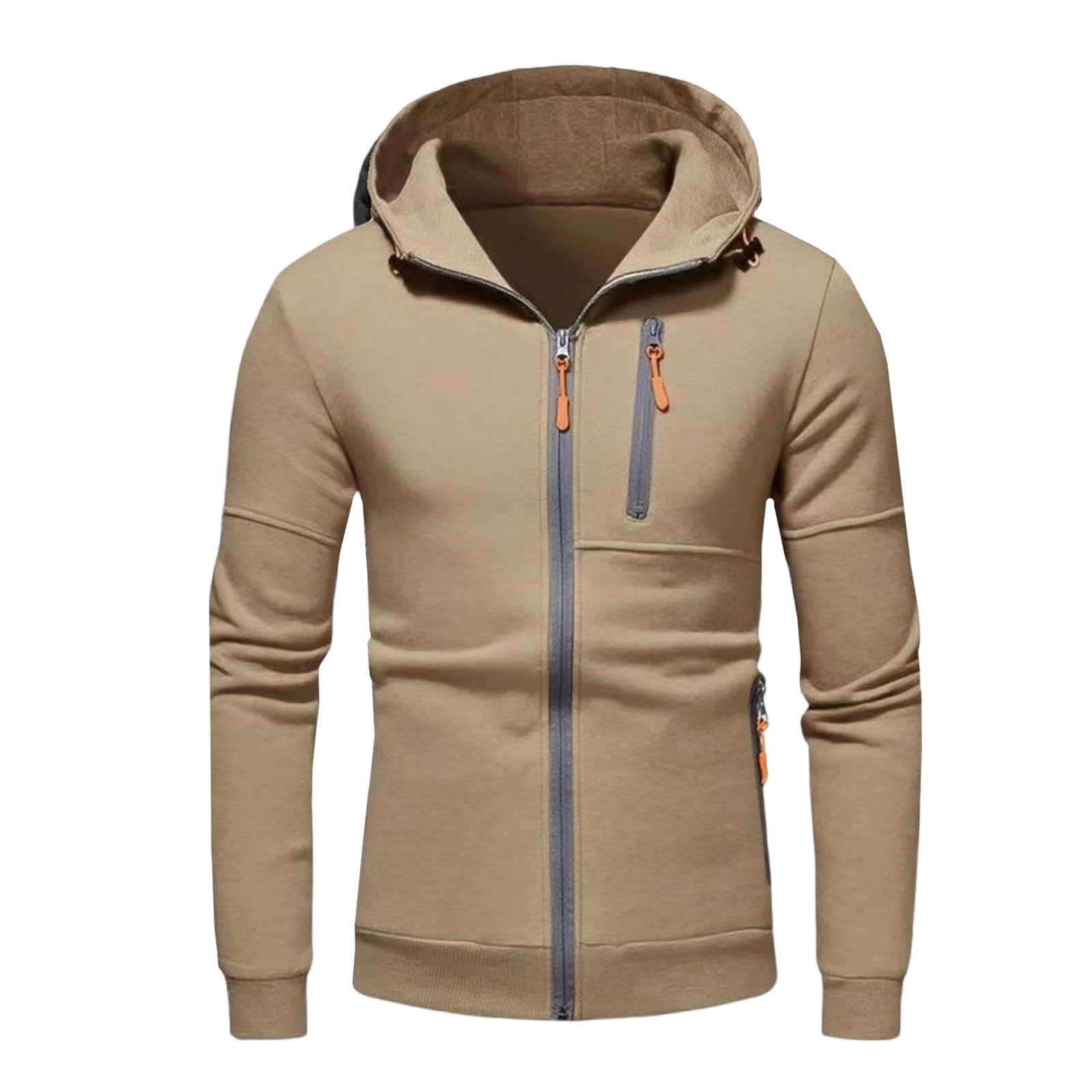 Generico Tuta Uomo con Lettere Stampa Set Sportivo Y2K Tute da Jogging Hip Hop Felpe Cappuccio e Pantaloni Top Larghi Sportivi Felpa Tracksuit,Tuta Elegante Uomo,Regalo Natale Halloween Capodanno