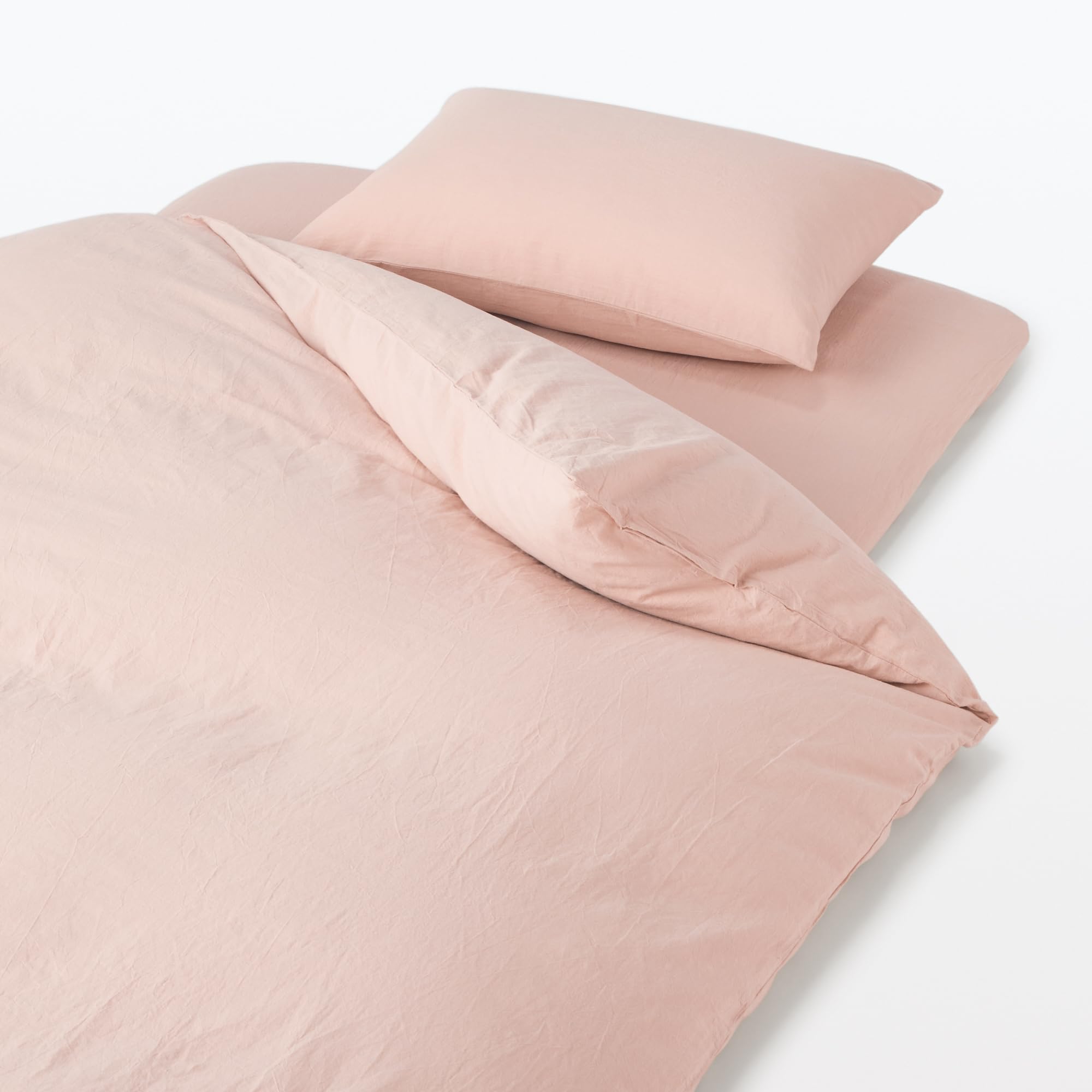 Amazon｜無印良品 洗いざらし敷ふとんシーツ・S 兼浅型ボックスシーツ