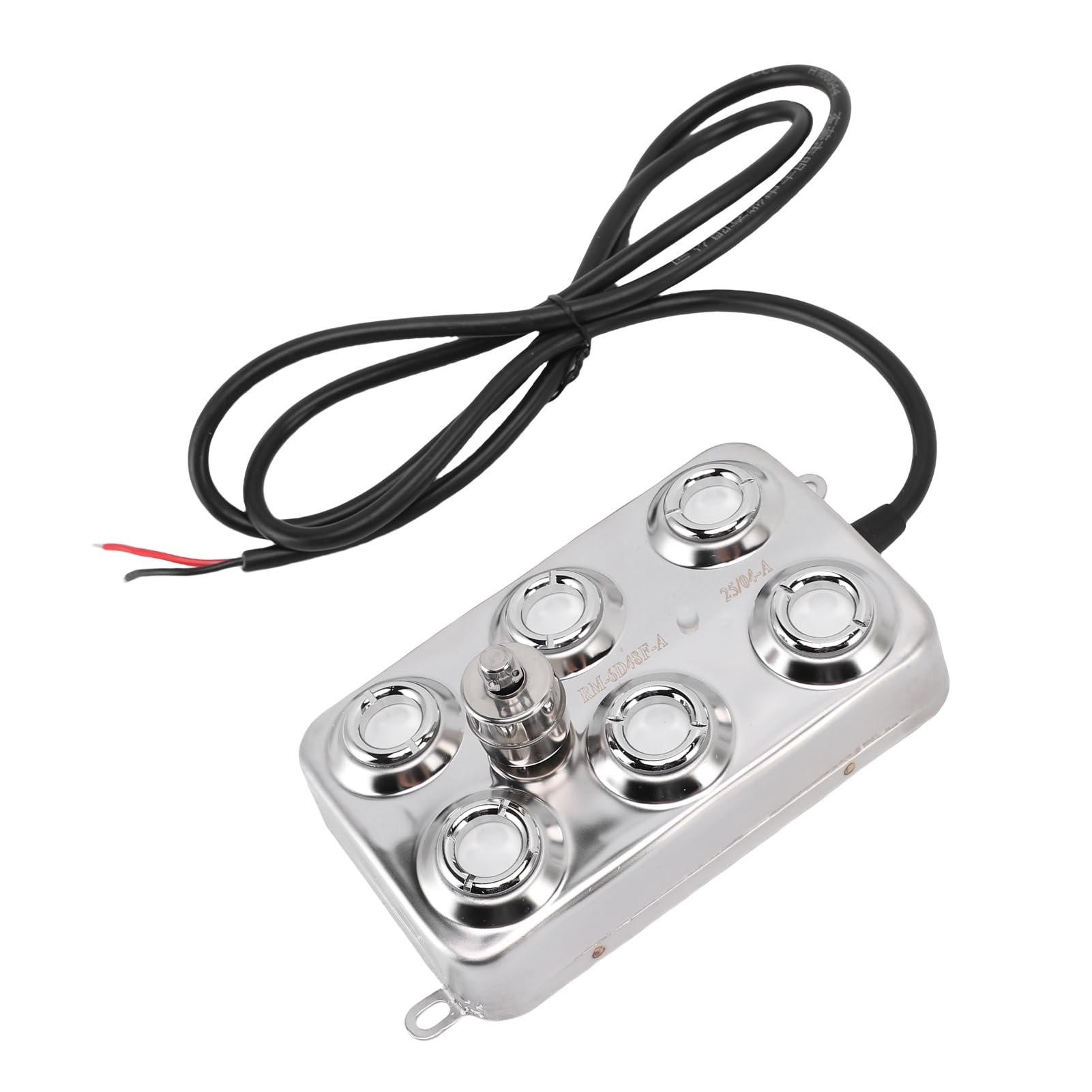Design Stabile di Umidificazione del Nebulizzatore Ad Ultrasuoni a 6 Teste per Prato da Giardino con Stagno 5L / H 250W IP67 a Prova di Acqua
