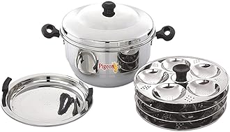 Stainless Steel Hot 20 Idly Pot with Steamer