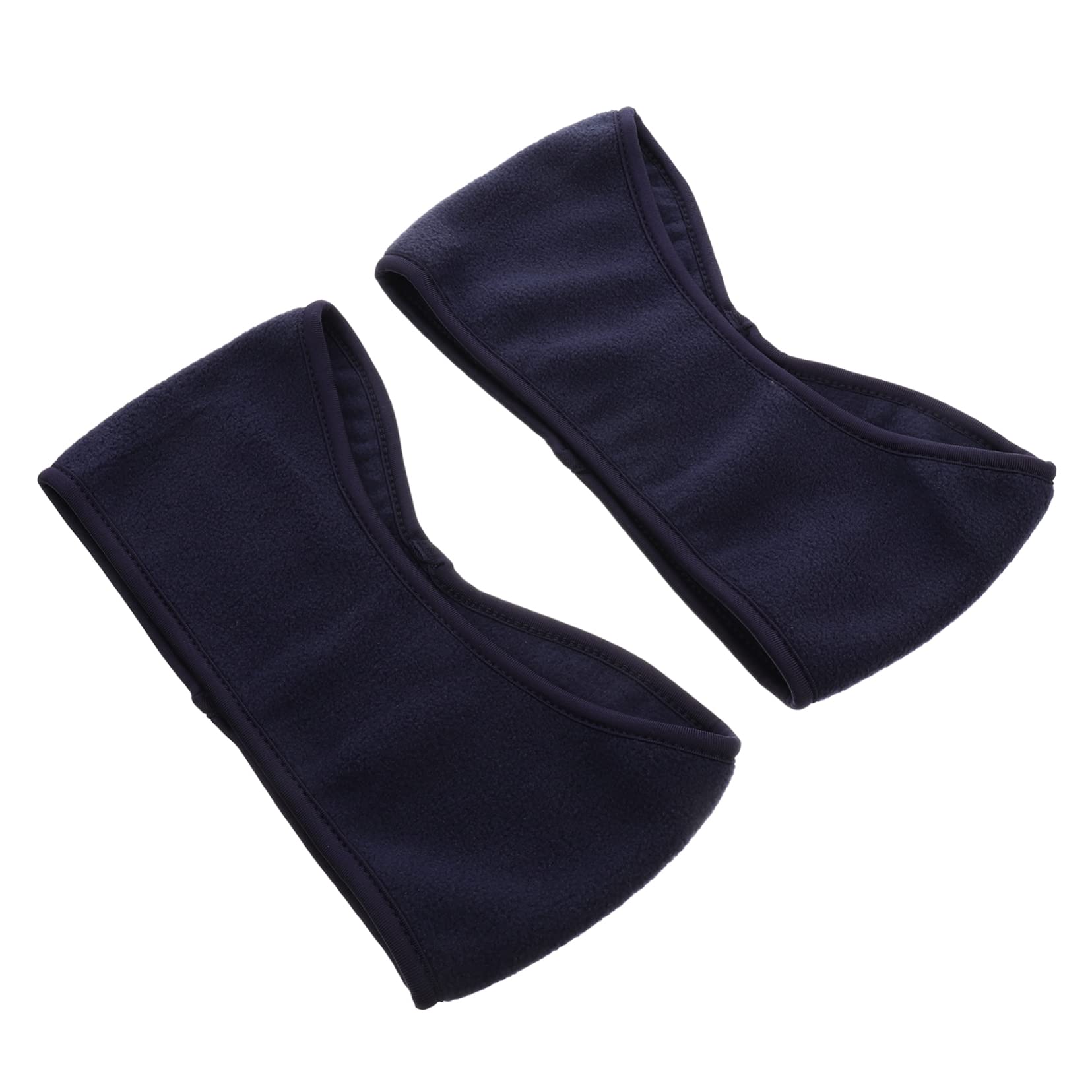 Homoyoyo 2pcs Unisex Ear Warmer Fleece Headbands Women Warmers Head Bands Unisex Ear Muff Cold-proof Hair Band Sports Wrap Ear Covered Headband Full Cover Ear Muff Sports Headband