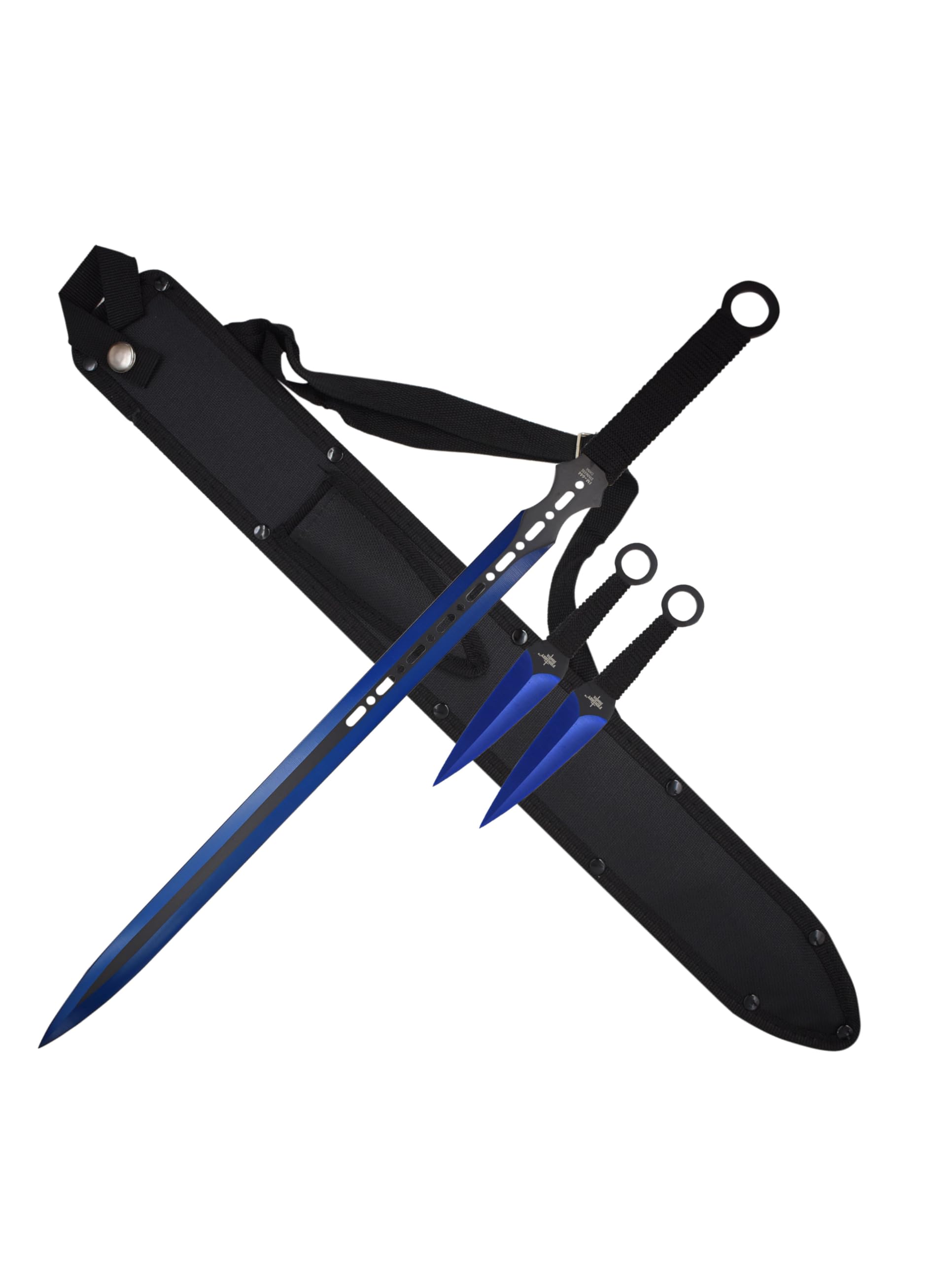 Fantasy Sword & Two Throwing Knives