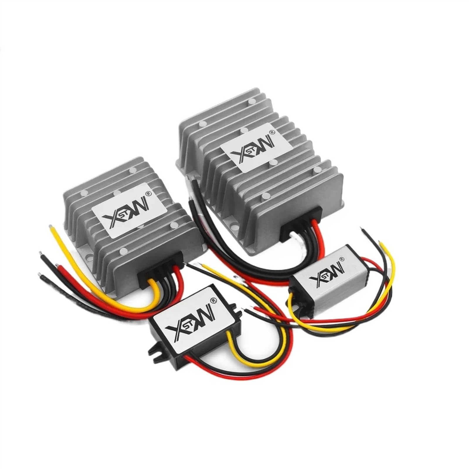 Przetwornica napięcia 12 V 24 V na 5 V 1 A 2 A 3 A 5 A 10 A 15 A 20 A 25 A 30 A 40 A Step Up Down 5v Reduktor napięcia (30 A Aluminum)