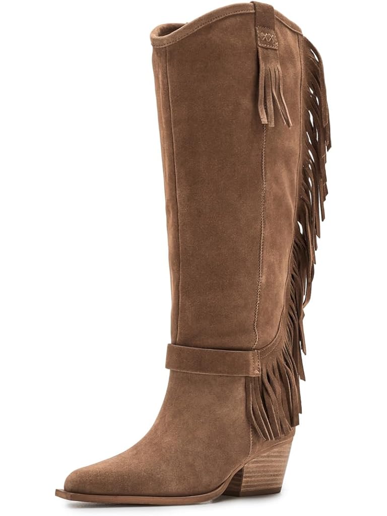 Free People Faith Fringe Western Boots