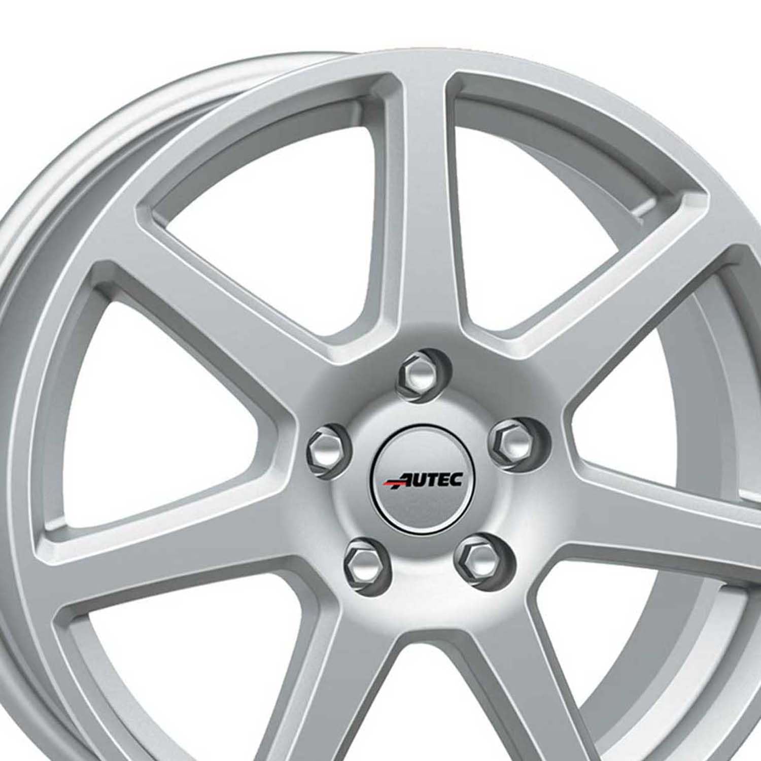 4x Llantas AUTEC TALLIN ECE 7.5x18 ET46 5x100 Brillantsilber