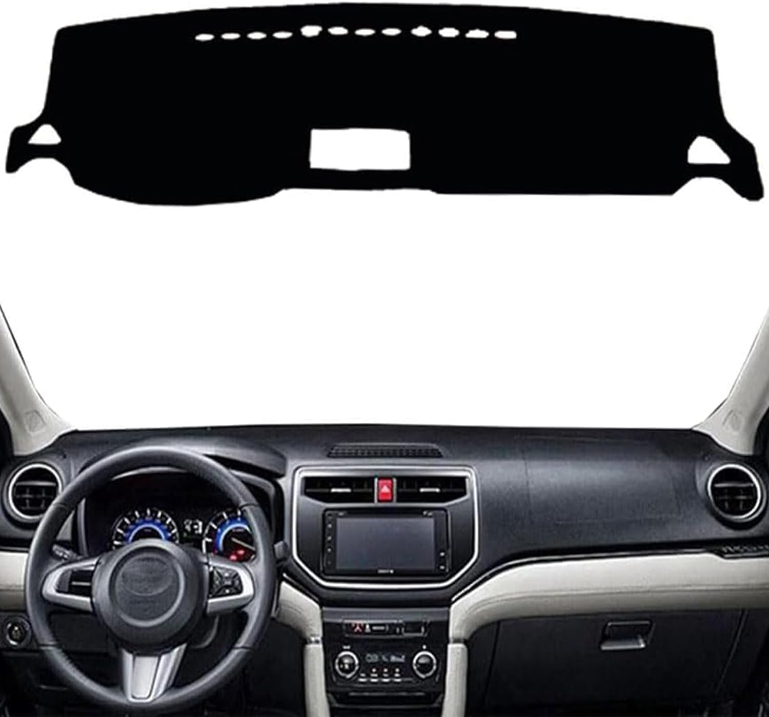 DdaiXQ Car Dashboard Mat For toyota Rush 2018 2019 2020, Anti Slip Anti Glare Dustproof Dashboard Cover Pad Protector Dash Cover Sunshade Dashmat