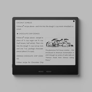 BOOX Tablet Go 7 B/W E Ink Tablet 4G 64G Support Active Stylus InkSense (Black)