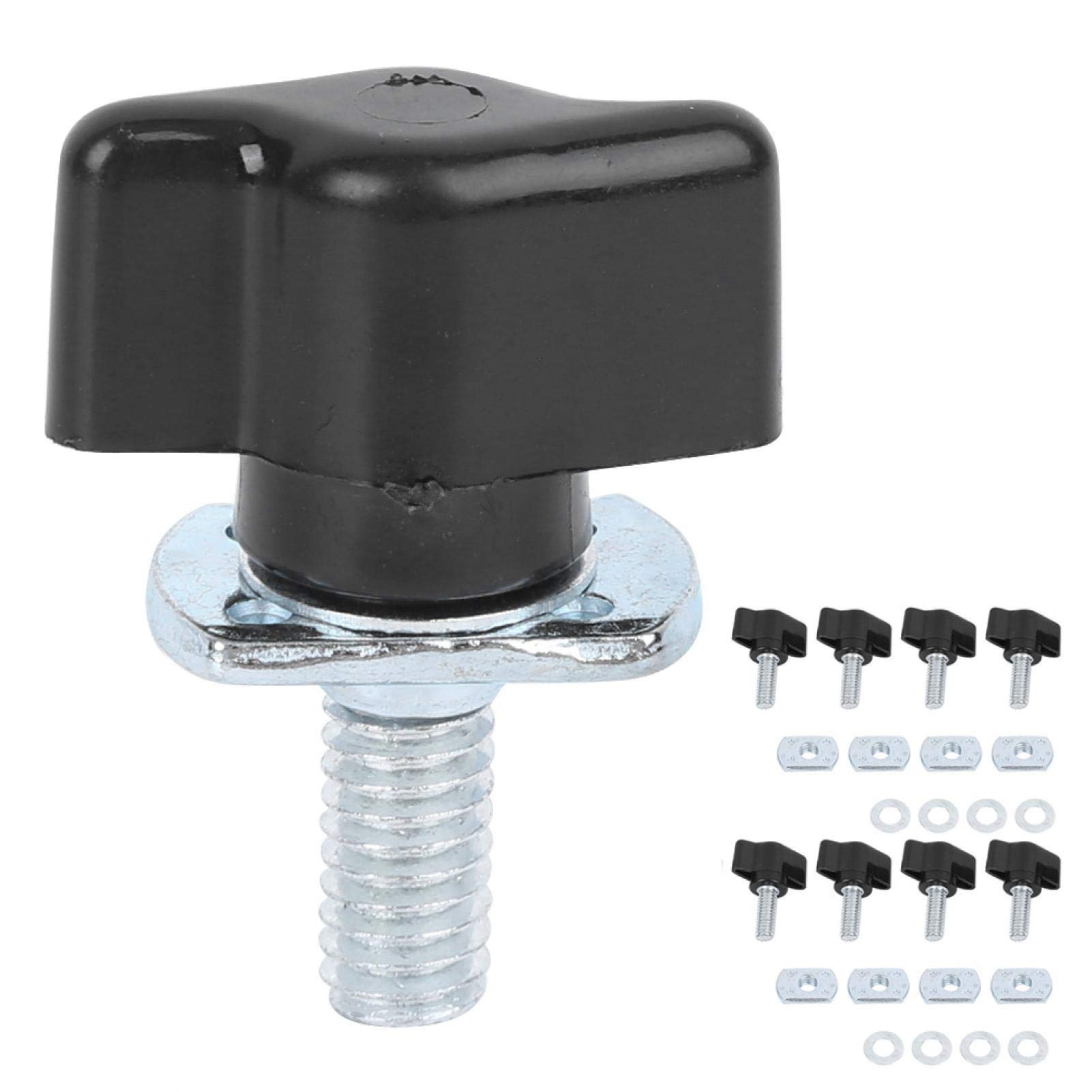 Kit de sujetadores de extracción rápida de techo duro Tuerca de tornillo de pulgar para Jeep Wrangler YJ TJ JKpara Jeep Wrangler YJ TJ JK M8 25mm 95-16
