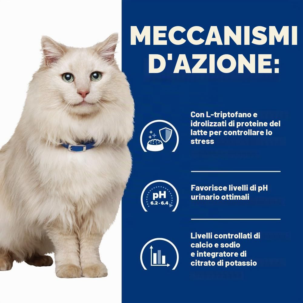 Hill's Cibo Secco per Gatti Cura Tratto Urinario Stress - 8000 gr