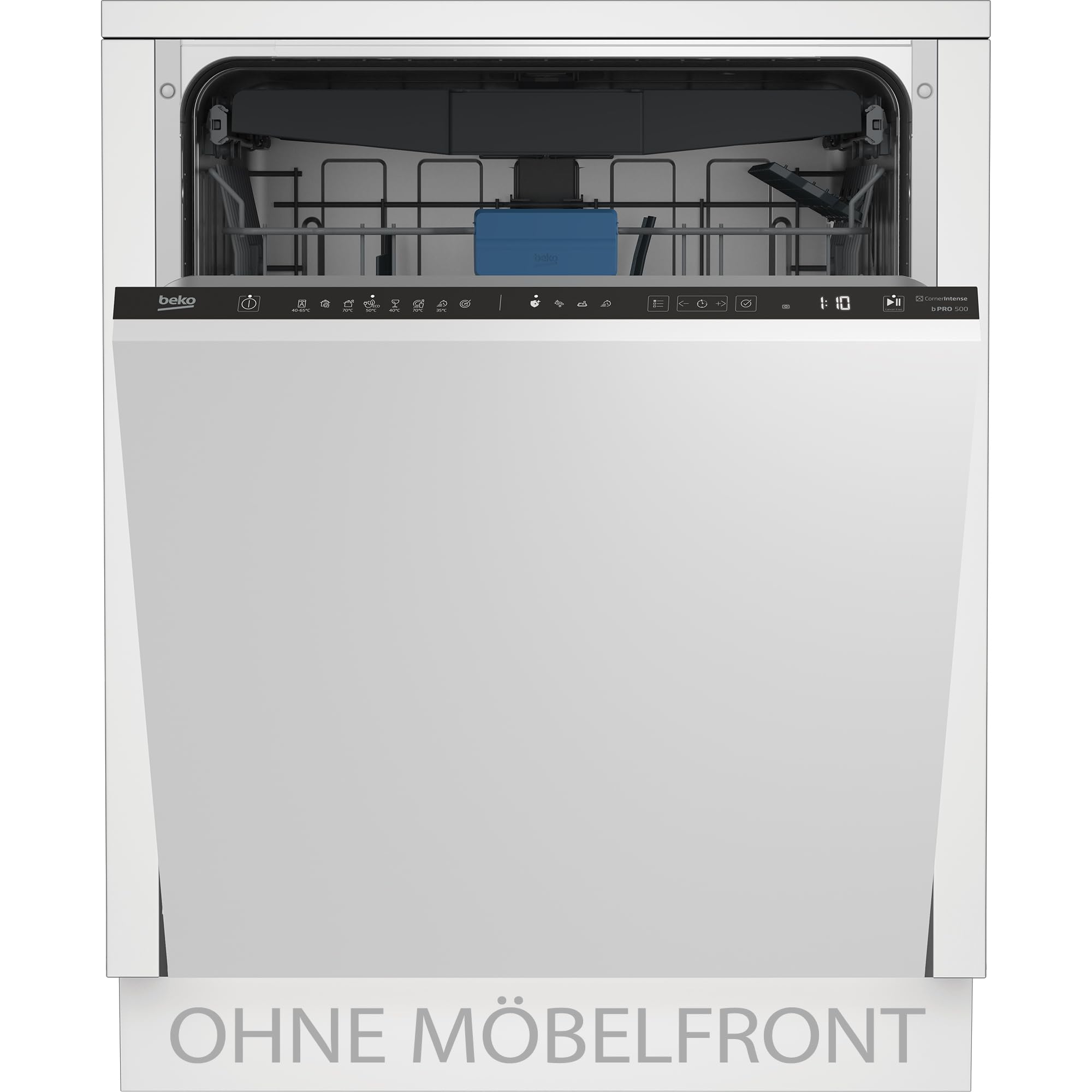 BEKO BDIN38450 Geschirrspüler vollintegriert, 14 Maßgedecke, Watersafe+, SteamGloss, ProSmart Inverter Motor