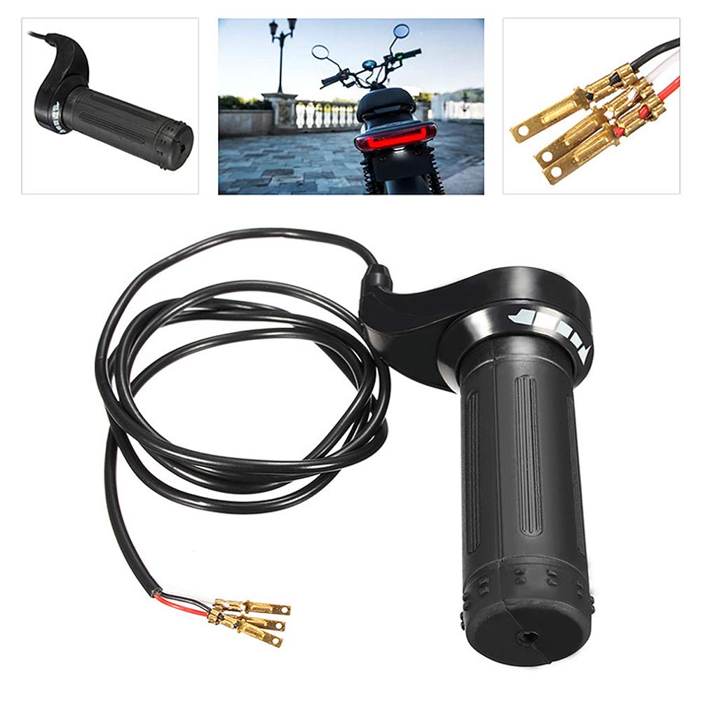 Manopola Acceleratore Per Scooter E Bici Elettriche - Universale, Per Manubrio 22,5 Mm - Foto 3