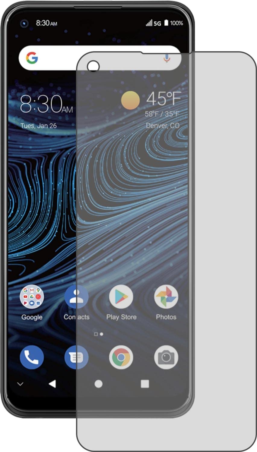 MaoniTempered Glass Screen Protector Compatible with ZTE Blade X1 5G - 2 x Premium Tempered Glass Screen Protector