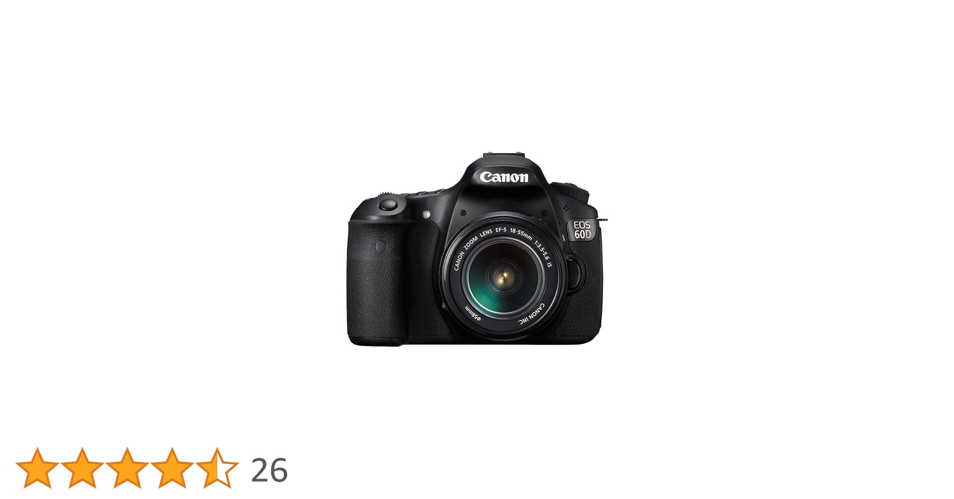 Buy Canon EOS 60D 18.0MP Digital SLR Camera (Black) with EF-S 18