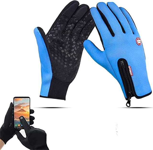 Siabeda Azfleek Thermal Winter Gloves,Warm Thermal Gloves Cycling Running Driving Gloves,Windproof Thermal Gloves,Touchscreen Warm,for Men Women