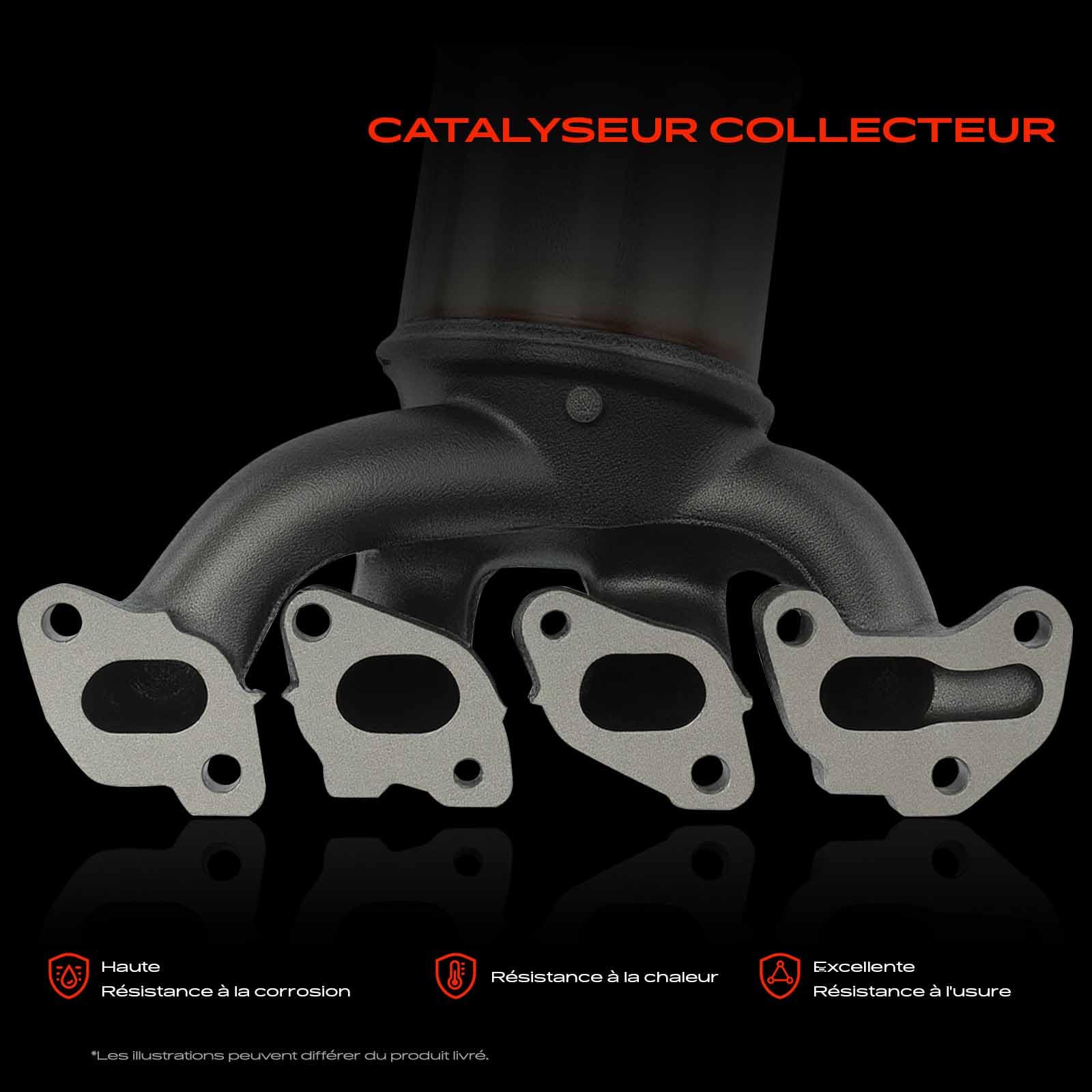 Frankberg Convertisseur catalytique essence | Compatible avec: C1 PM PN, Aygo B1