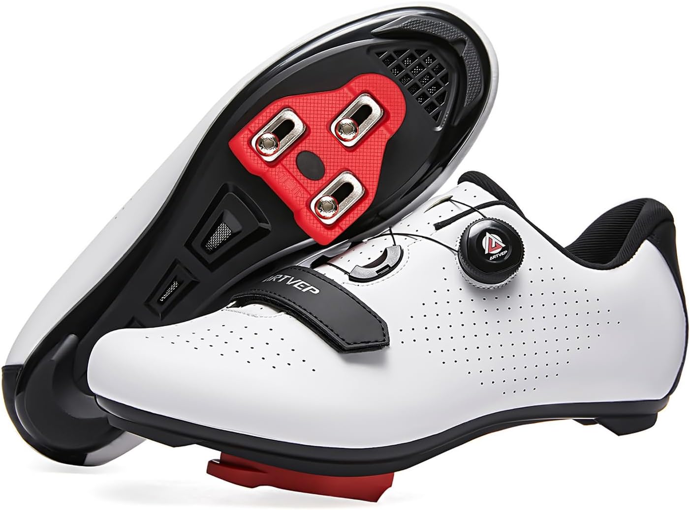 Mens Cycling Shoes Womens,Mountain Road Bikes Shoes Compatible Installation Shimano SPD/SPDSL/Look Delta Cleats,Indoor Cycling Shoes Compatible with Peloton Bike Shoes